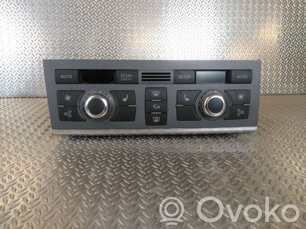 Audi A6 S6 C6 4F Console centrale, commande chauffage/clim 