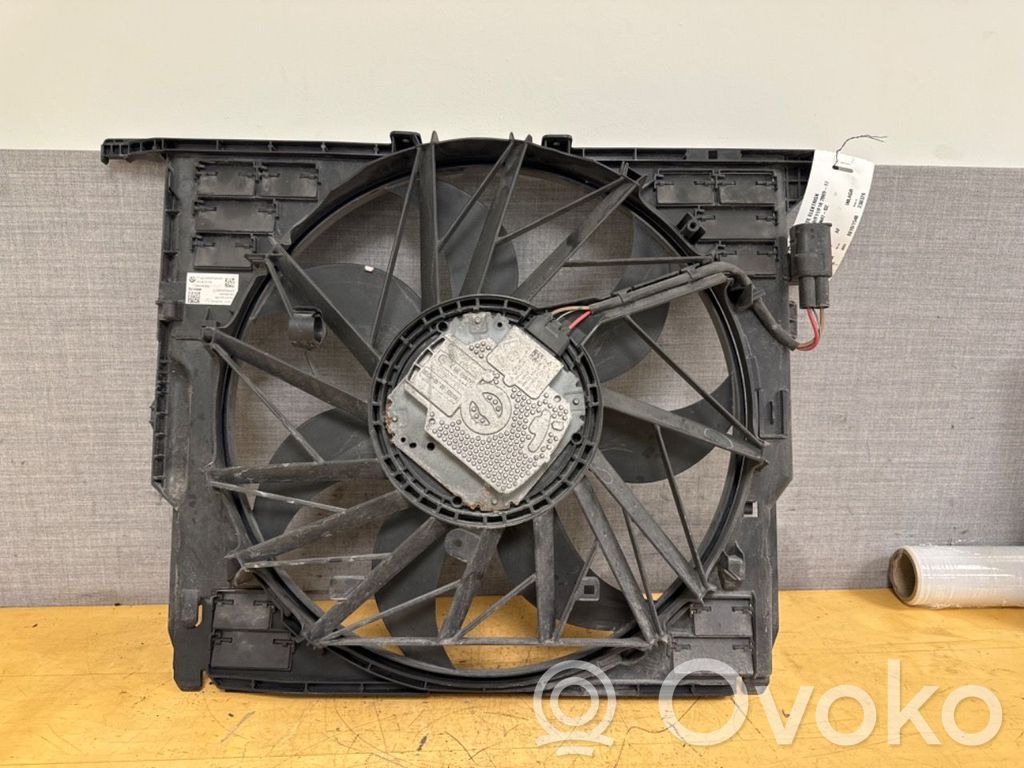 BMW 5 F10 F11 Convogliatore ventilatore raffreddamento del radiatore 