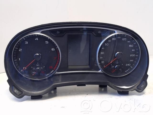 Audi A1 Speedometer (instrument cluster) 