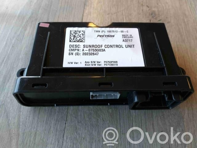 Unitate/modul comandă trapă   100751200C,100751200C