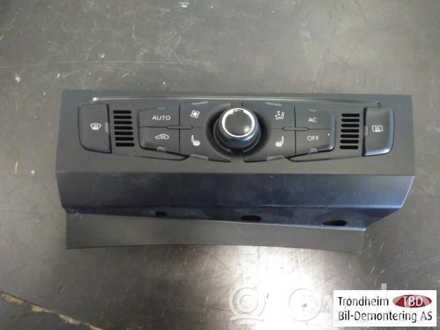 Audi A4 S4 B8 8K Console centrale, commande chauffage/clim 
