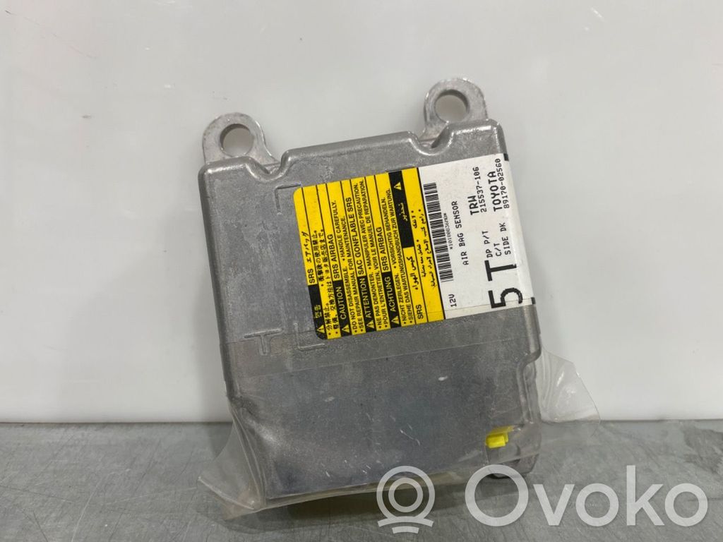Toyota Auris 150 Unitate/modul de comandă airbaguri 