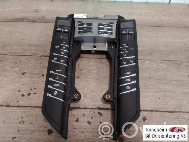 Porsche Panamera (970) Console centrale, commande chauffage/clim 