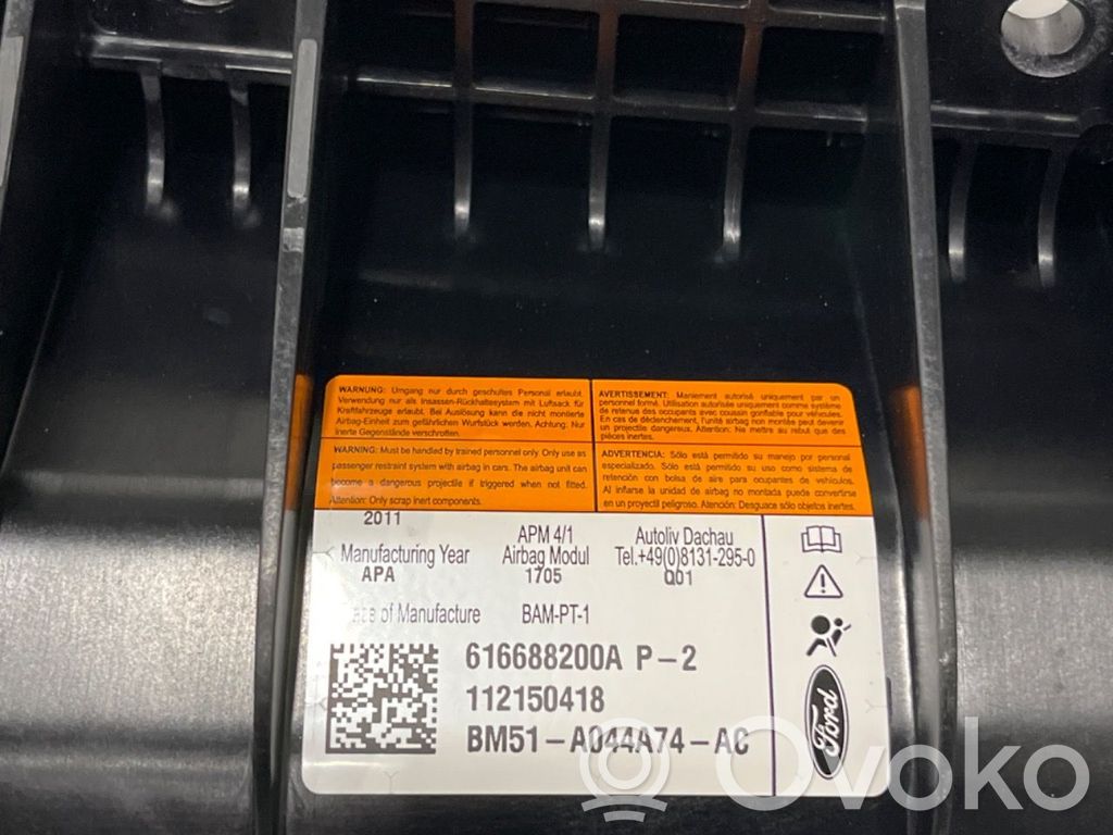 Airbag del pasajero   1780159,BM51A044A74AC,BM51A044A74AC,1780159,616688200A,BM51A044A74AC