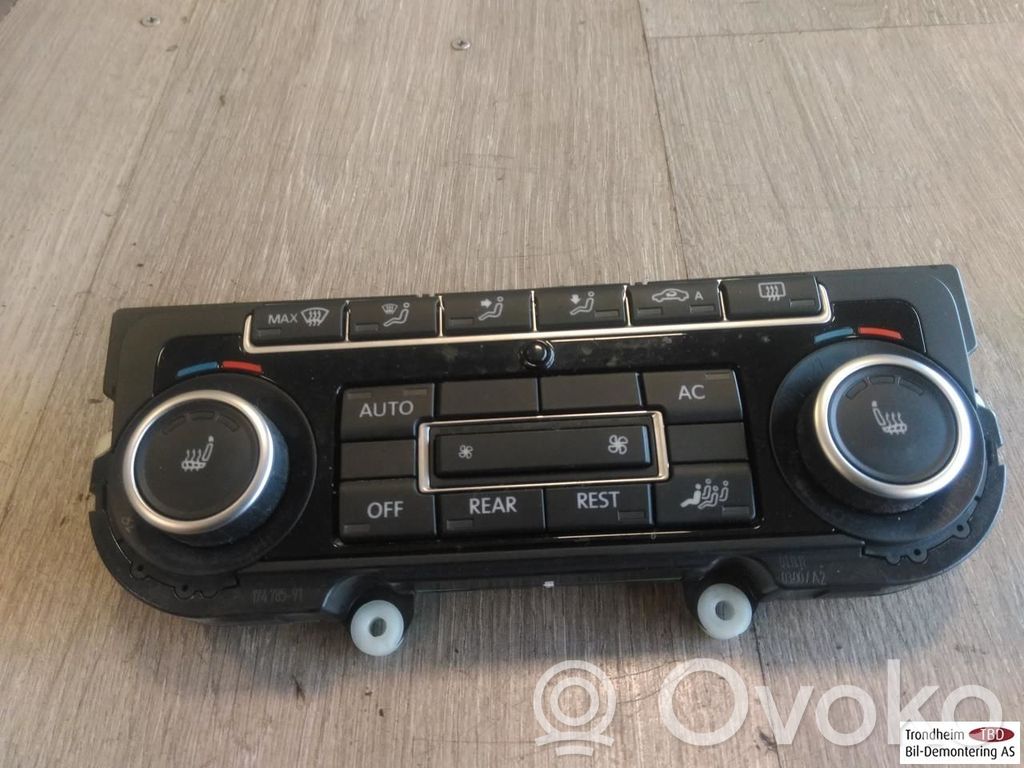 Volkswagen Sharan Panel klimatyzacji / Ogrzewania 
