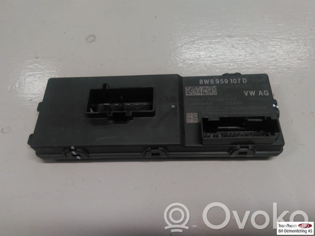 Unité de commande / module de hayon   8W8959107D,8W8959107D,A2C74487812,8W8959107D,A2C74487812