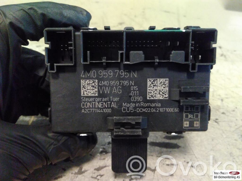 Audi E-tron GT Centralina/modulo portiere