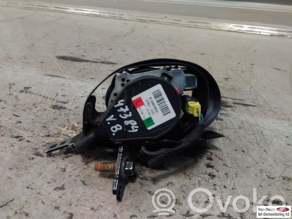 Volvo V40 Cintura di sicurezza posteriore 