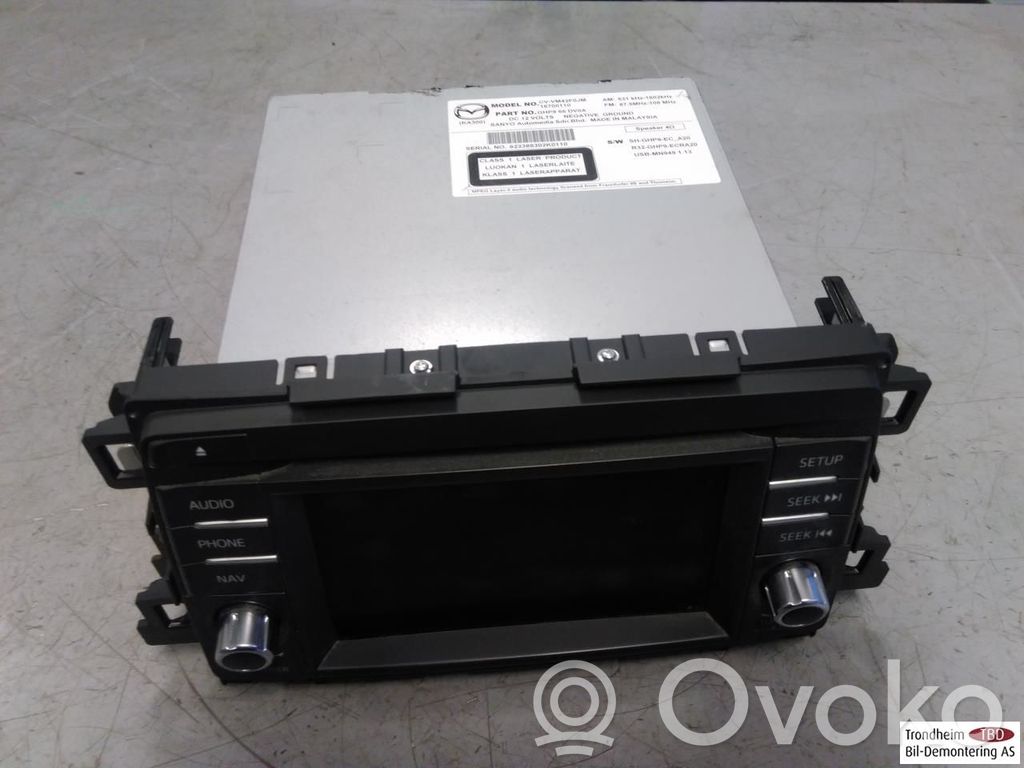 Mazda 6 Unitate principală radio/CD/DVD/GPS 