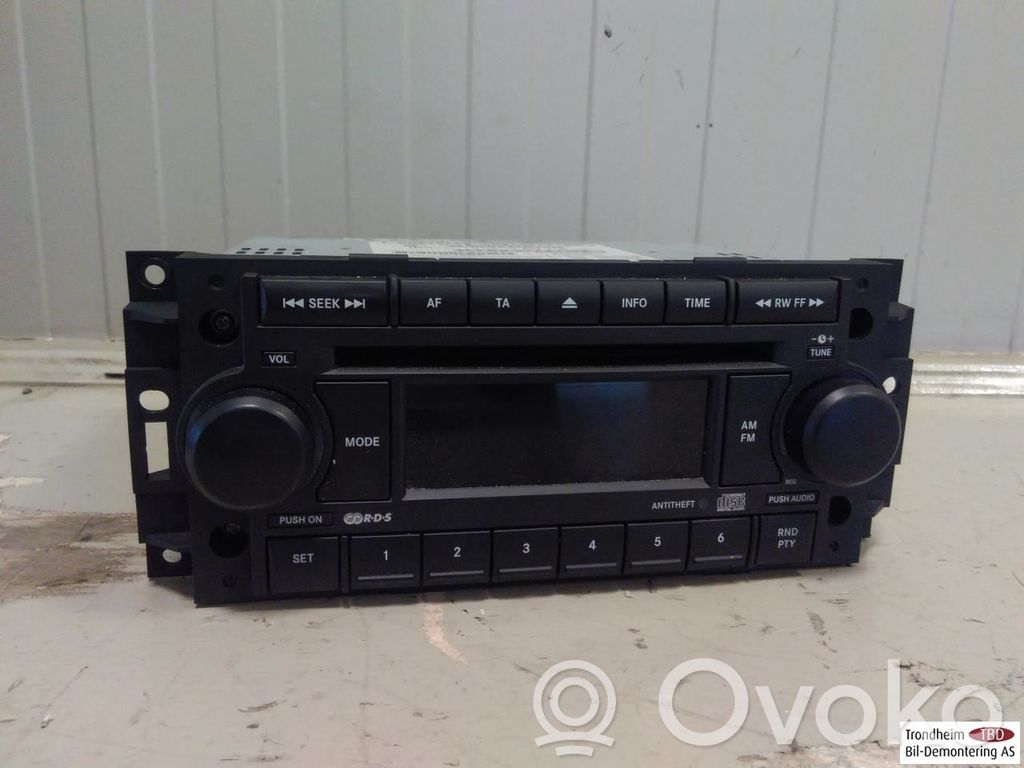 Jeep Patriot Unità principale autoradio/CD/DVD/GPS 
