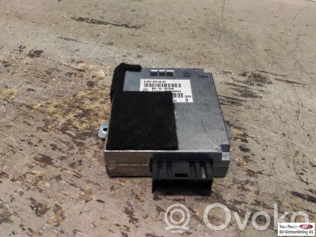 Mercedes-Benz S W221 Sterownik / Moduł elektrycznej klapy tylnej / bagażnika 