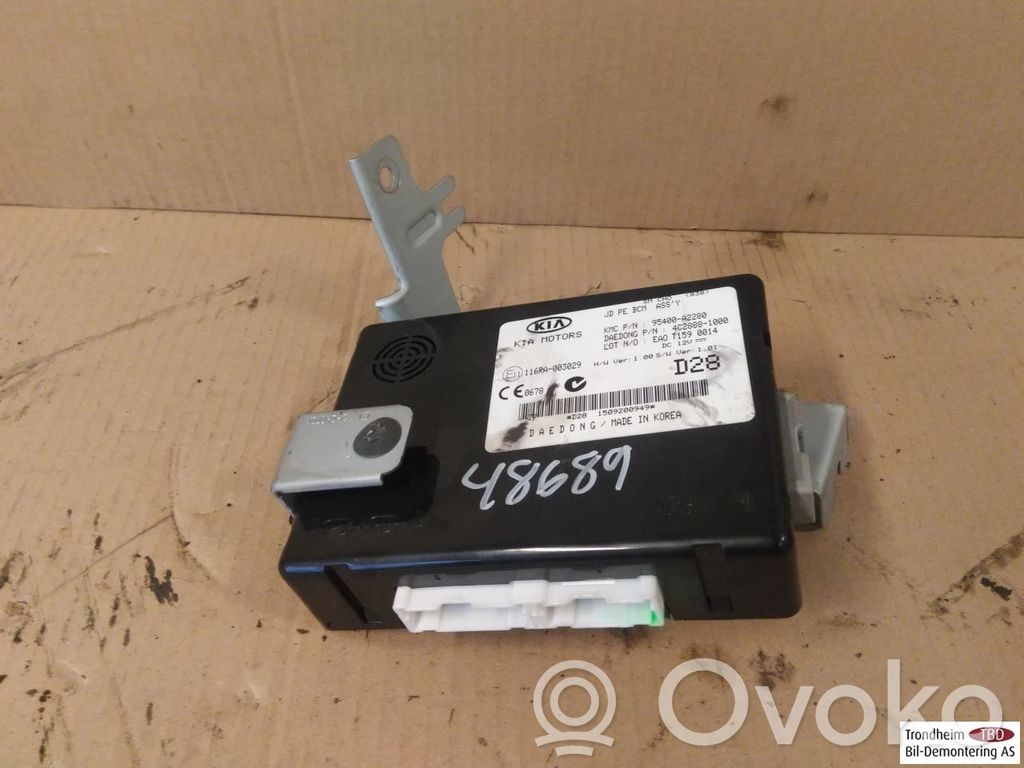 KIA Ceed Central body control module 