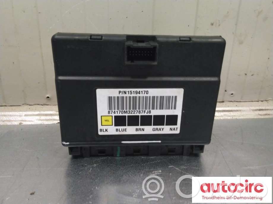 Chevrolet Tahoe Central body control module 