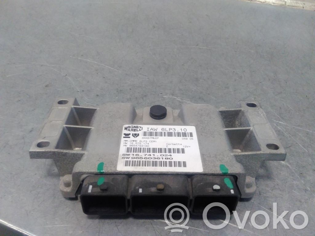 Peugeot 407 Unité de commande, module ECU de moteur 