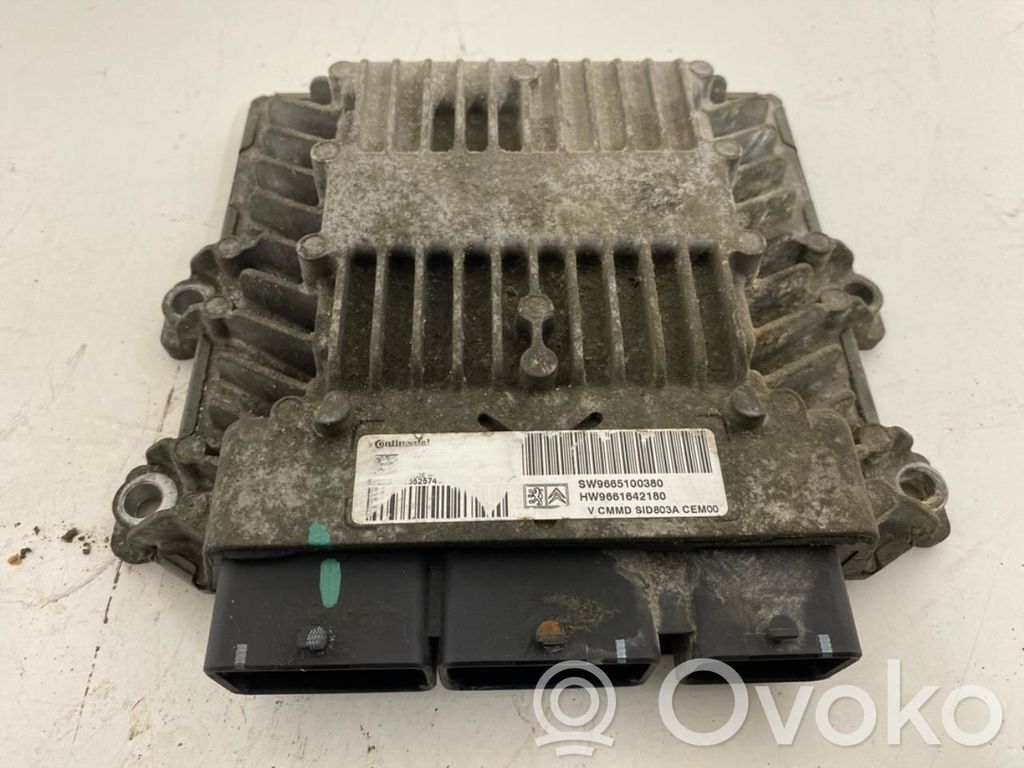 Fiat Scudo Unité de commande, module ECU de moteur 