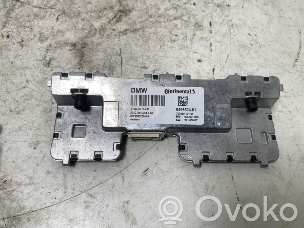 BMW 5 G30 G31 G38 Uchwyt przedniego czujnika parkowania PDC 