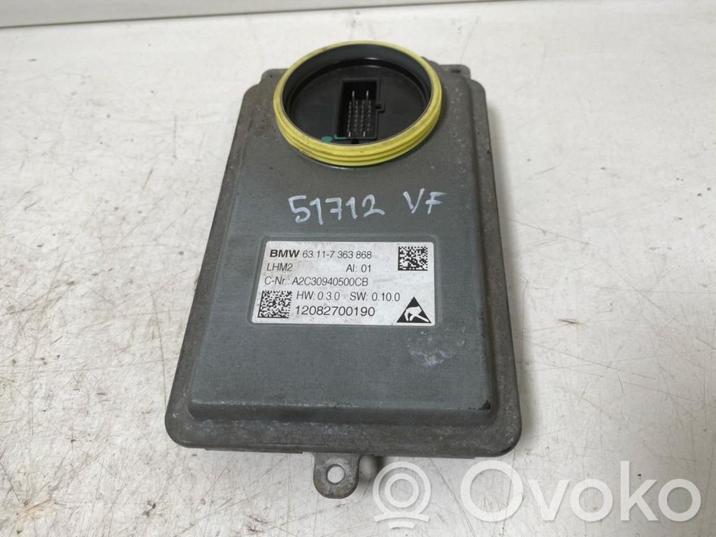 BMW 7 F01 F02 F03 F04 Moduł sterujący statecznikiem LED 