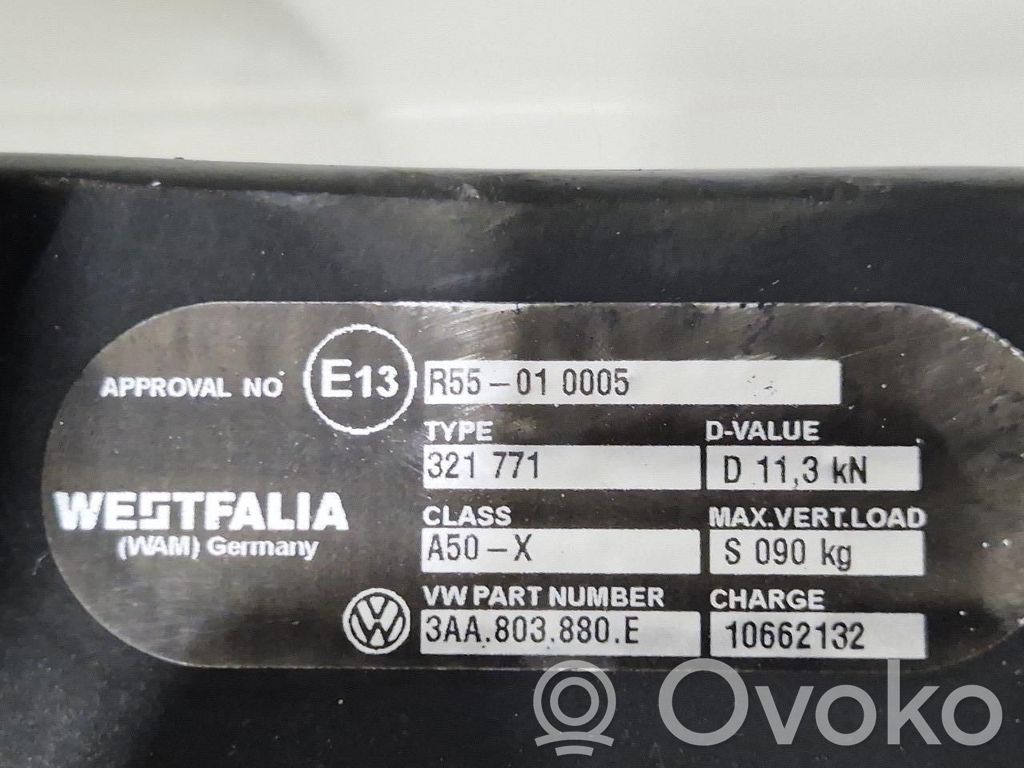 Volkswagen PASSAT B7 Hak holowniczy 
