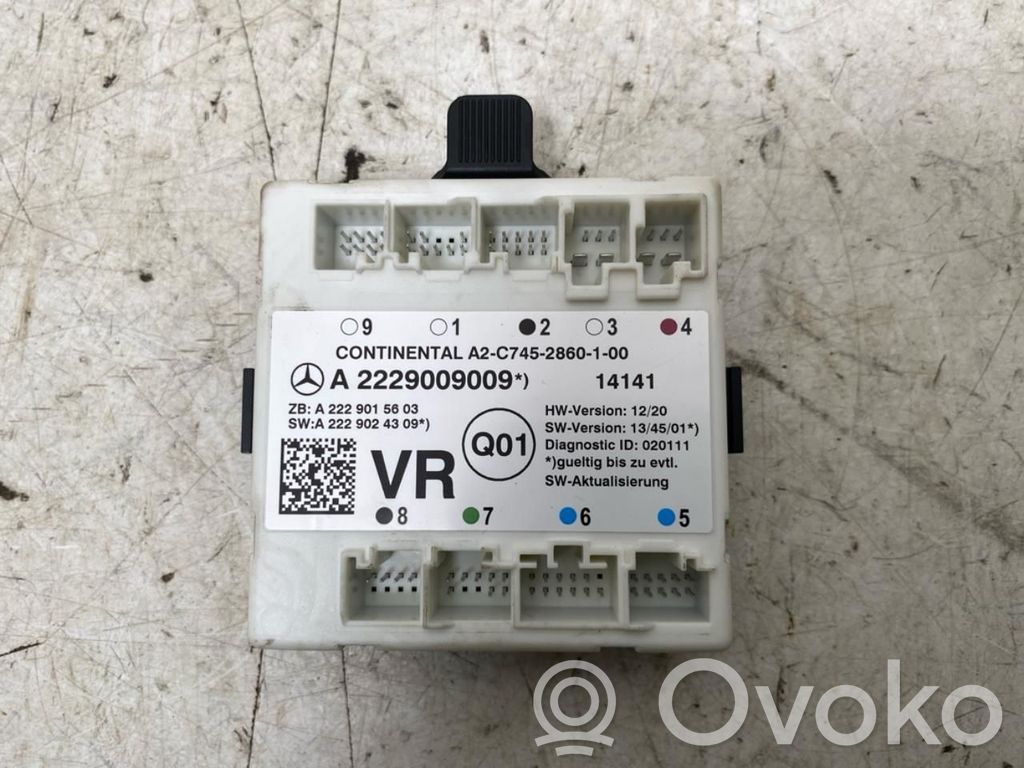 Mercedes-Benz S W222 Centralina/modulo portiere