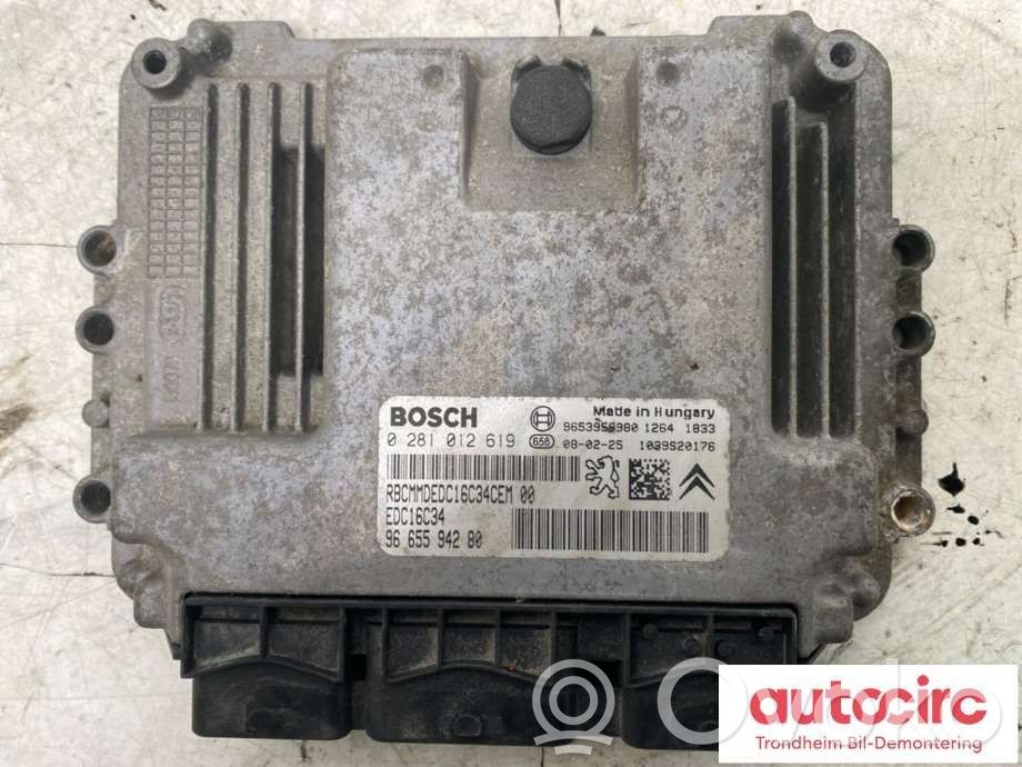 Peugeot Partner Unidad de control/módulo ECU del motor 