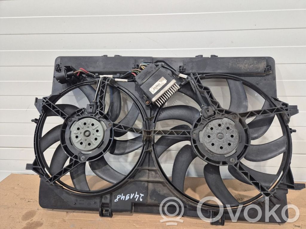 Audi A4 S4 B8 8K Convogliatore ventilatore raffreddamento del radiatore