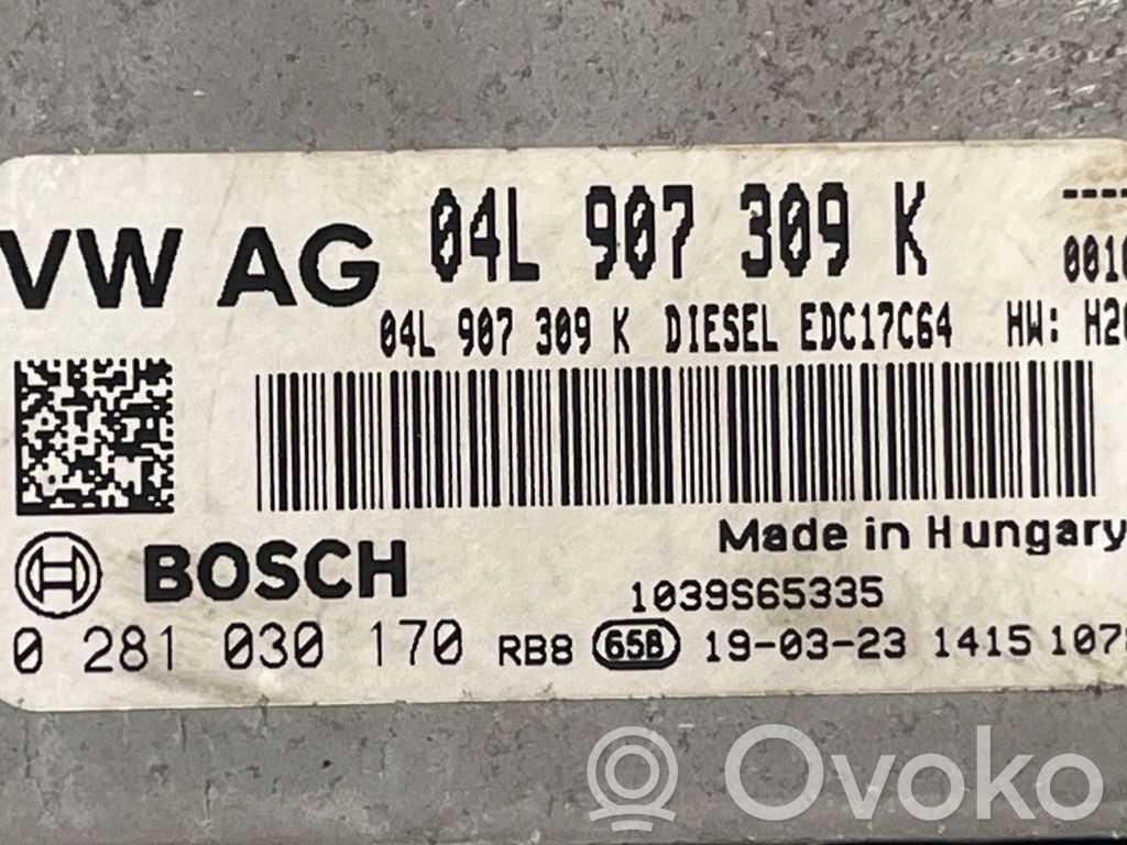Volkswagen Caddy Unité de commande, module ECU de moteur 