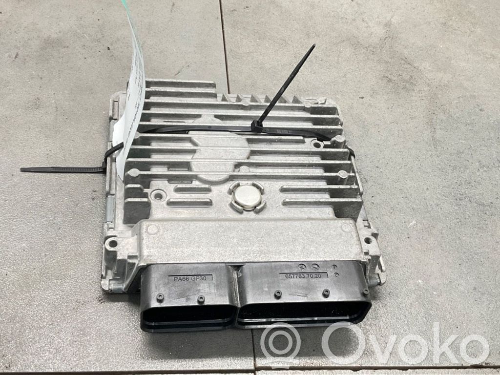 Audi A1 Unité de commande, module ECU de moteur 