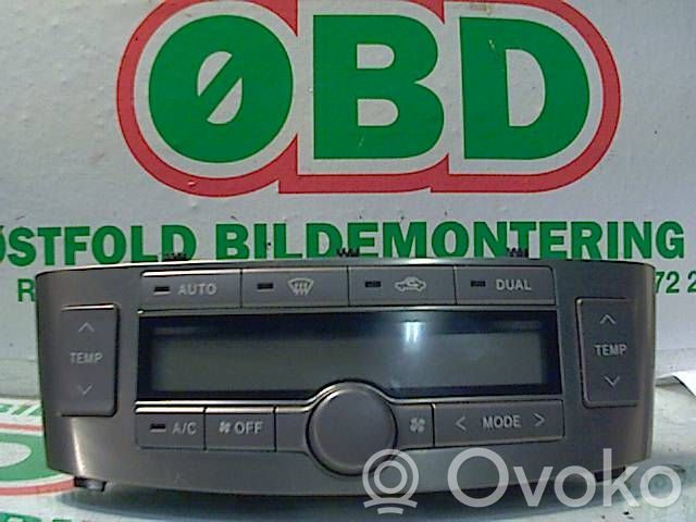 Toyota Avensis T250 Mascherina climatizzatore/regolatore riscaldamento