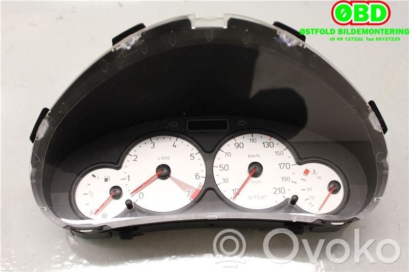 Peugeot 206 Speedometer (instrument cluster) 