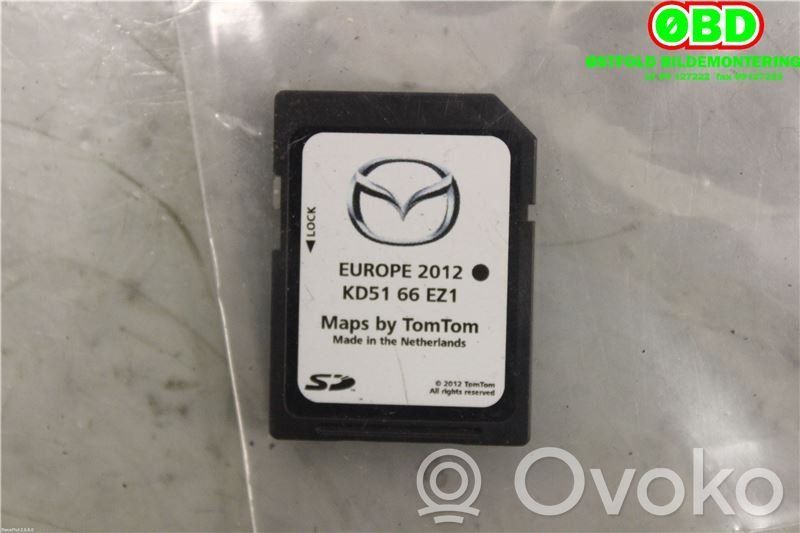 Mazda 6 Unidad delantera de radio/CD/DVD/GPS 
