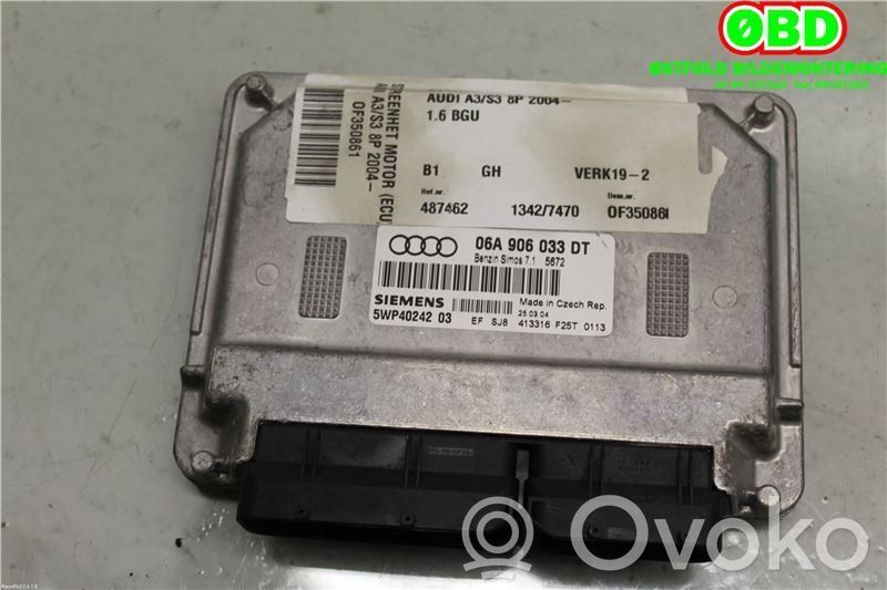 Audi A3 S3 8P Engine control unit/module ECU 