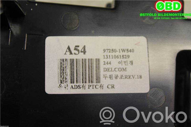 KIA Rio Mascherina climatizzatore/regolatore riscaldamento 