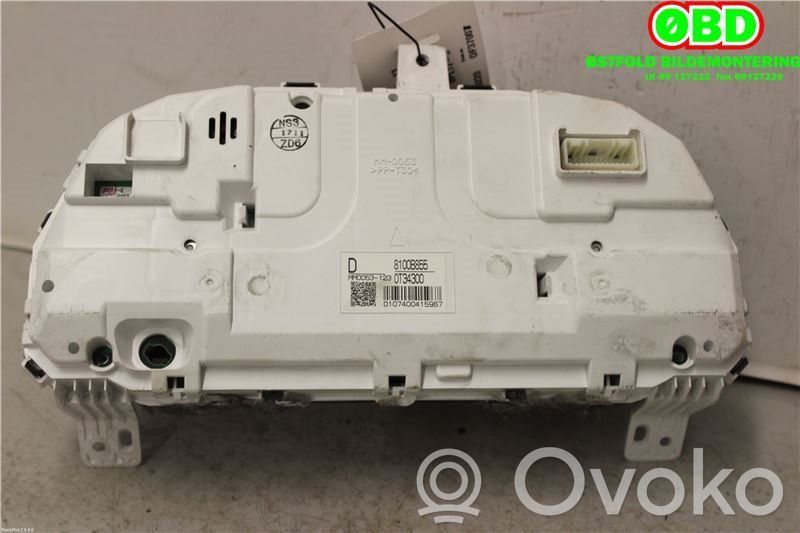 Mitsubishi Outlander Nopeusmittari (mittaristo) 