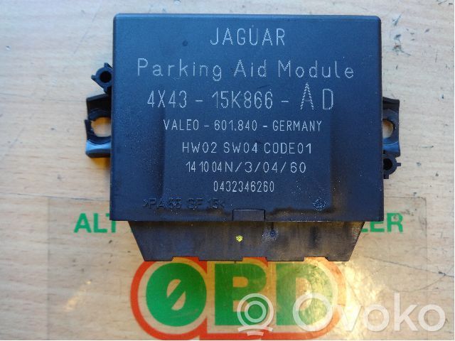 Jaguar X-Type Centralina/modulo sensori di parcheggio PDC 