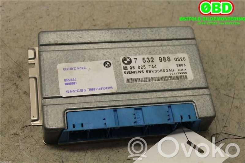 BMW X5 E53 Module de contrôle de boîte de vitesses ECU 