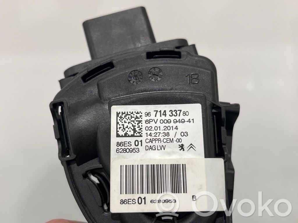 Gaspedal   1601CW,9671433780,9671433780,1601CW,6PV00994941,9671433780