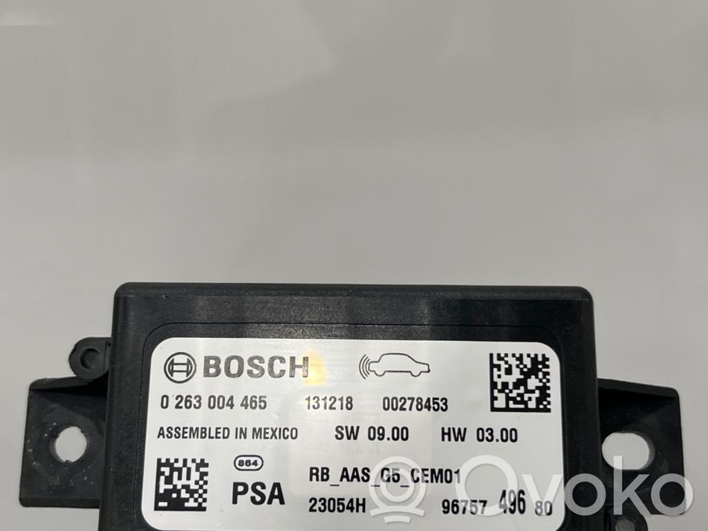 Peugeot 2008 I Centralina/modulo sensori di parcheggio PDC 