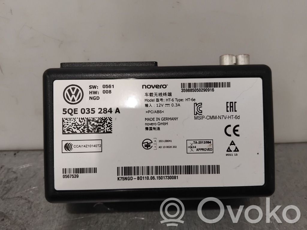 Autres unités de commande / modules   5QE035284A,5QE035284A,5QE035284A,5QE035284A