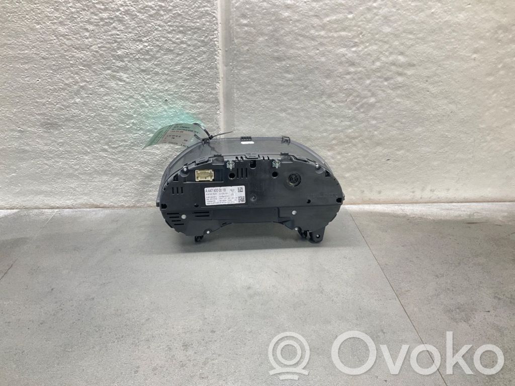 Mercedes-Benz Vito Viano W447 Compteur de vitesse tableau de bord