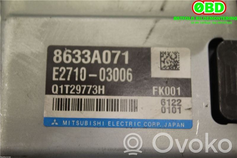 Mitsubishi i-MiEV Ohjaustehostimen ohjainlaite/moduuli 