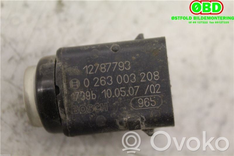 Saab 9-3 Ver2 Interruptor del sensor de aparcamiento (PDC) 