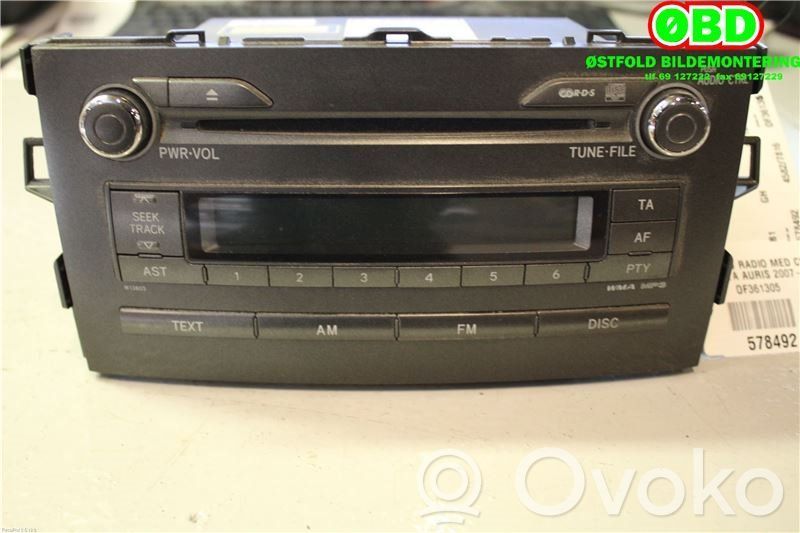 Toyota Auris 150 Unitate principală radio/CD/DVD/GPS 