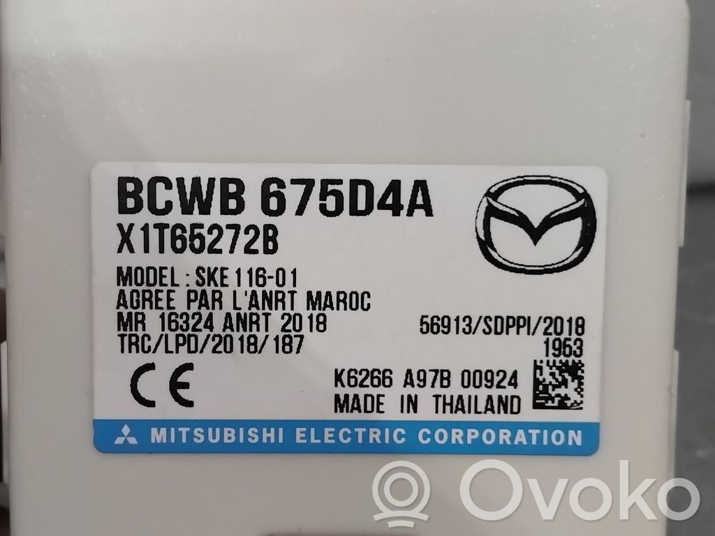 Mazda CX-30 Moduł / Sterownik systemu uruchamiania bezkluczykowego