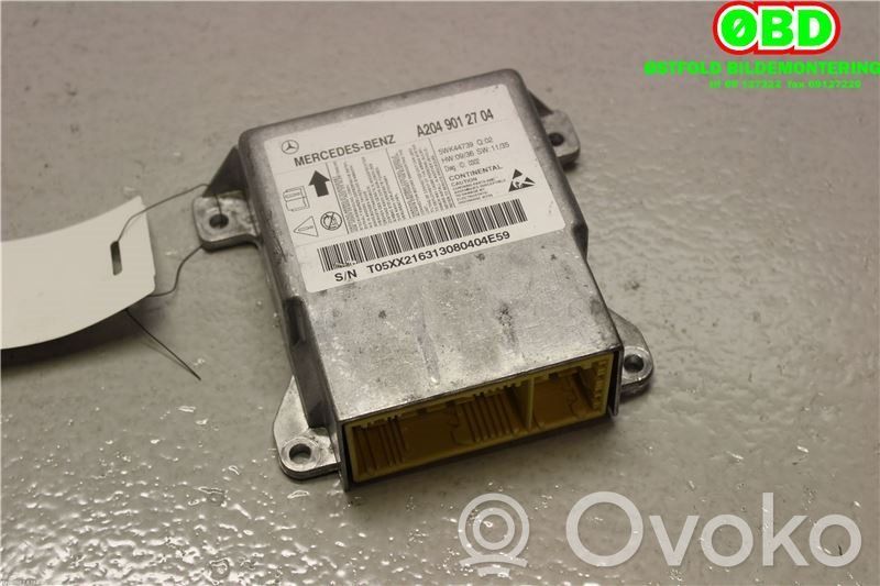 Mercedes-Benz C W204 Unitate/modul de comandă airbaguri