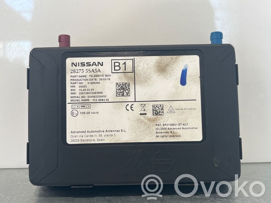 Nissan Leaf II (ZE1) Alte unități/module de control 