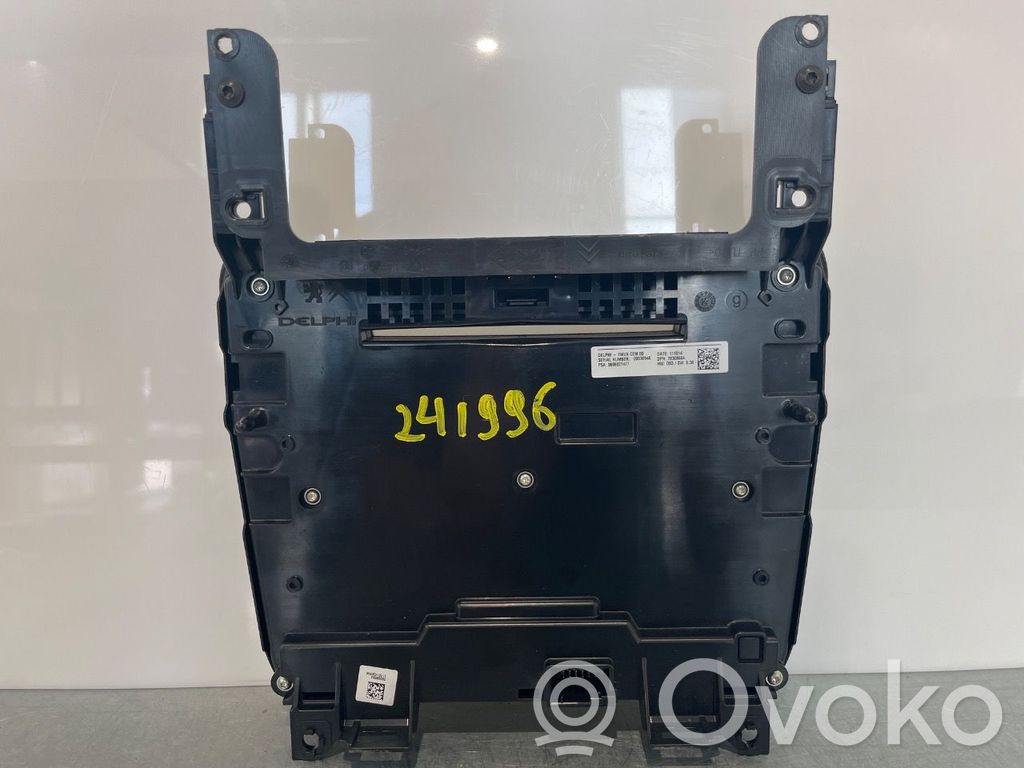 Citroen C4 II Console centrale, commande chauffage/clim 