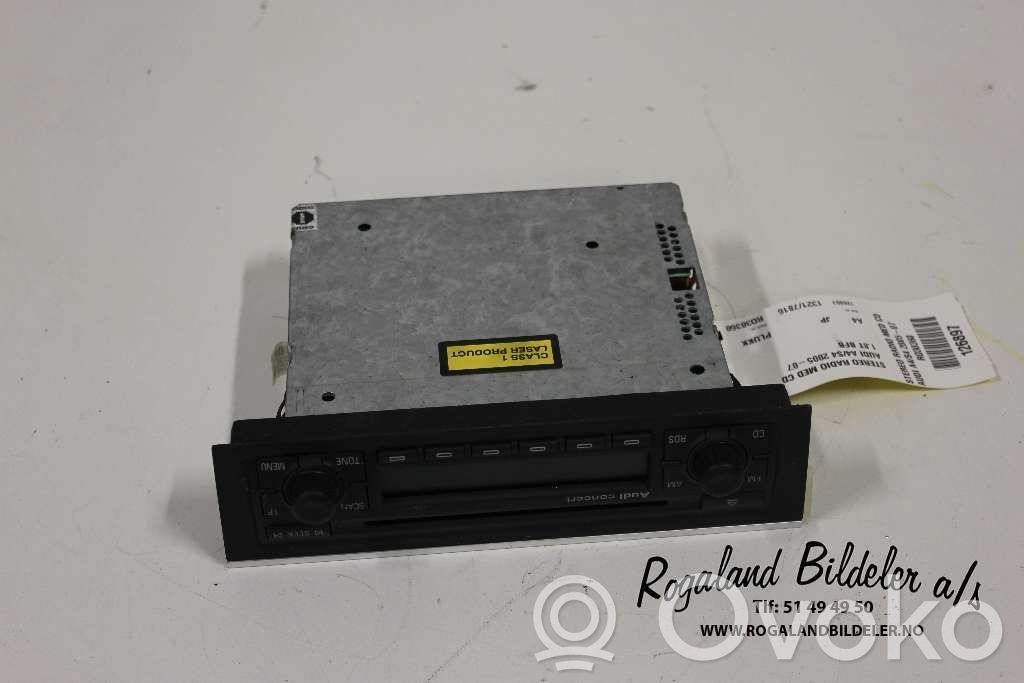 Audi A4 S4 B7 8E 8H Unitate principală radio/CD/DVD/GPS 