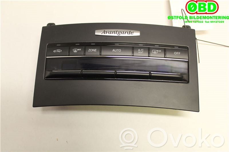 Mercedes-Benz E W212 Mascherina climatizzatore/regolatore riscaldamento 