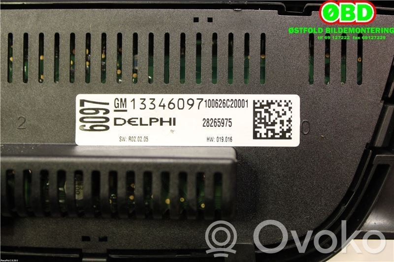 Opel Meriva B Unitate principală radio/CD/DVD/GPS 