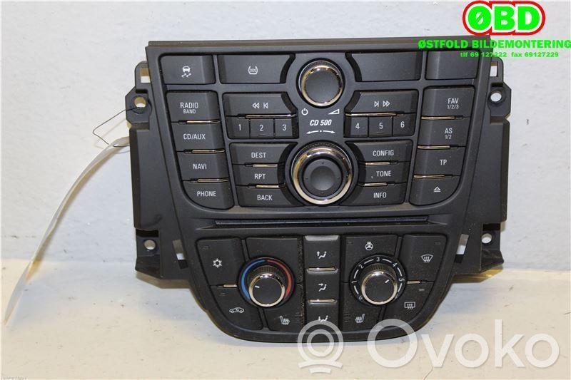 Opel Meriva B Panel / Radioodtwarzacz CD/DVD/GPS 